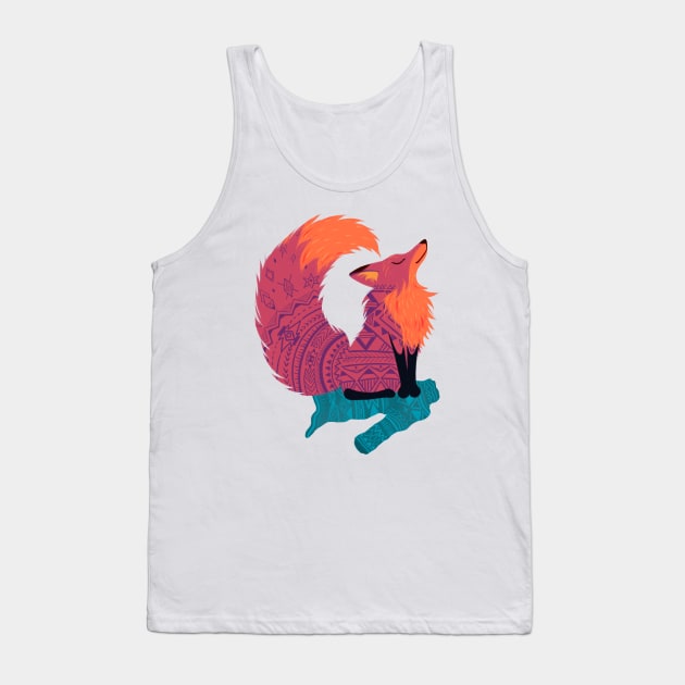 Winter Coat Tank Top by The art of Kai